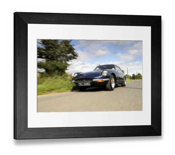 Framed Print : Ferrari 365 gt