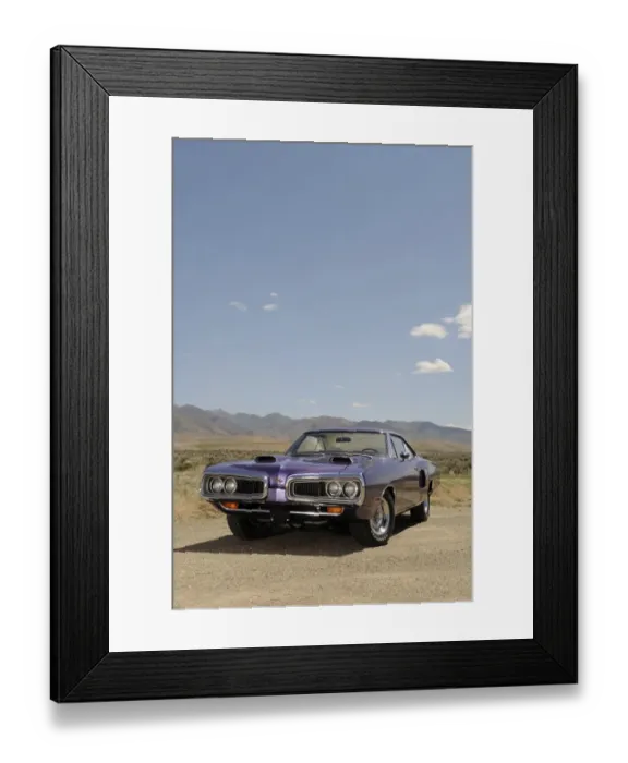 Framed Print : Dodge Coronet Hemi