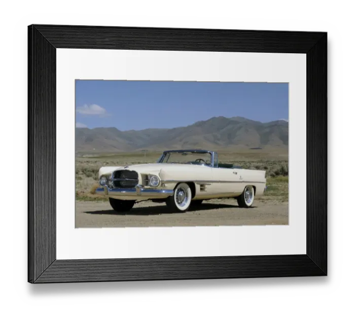 Framed Print : Dual Ghia 1957 Framed Print : Dual Ghia 1957