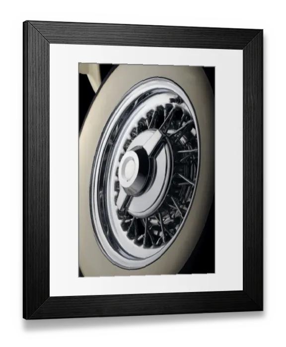 Framed Print : Dual Ghia 1957