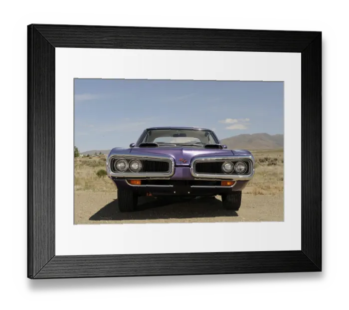 Framed Print : Dodge Coronet Hemi