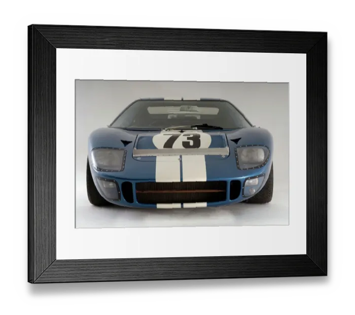 Framed Print : Ford GT40 Daytona