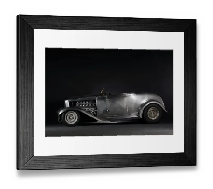 Framed Print : Ford Hot rod custom