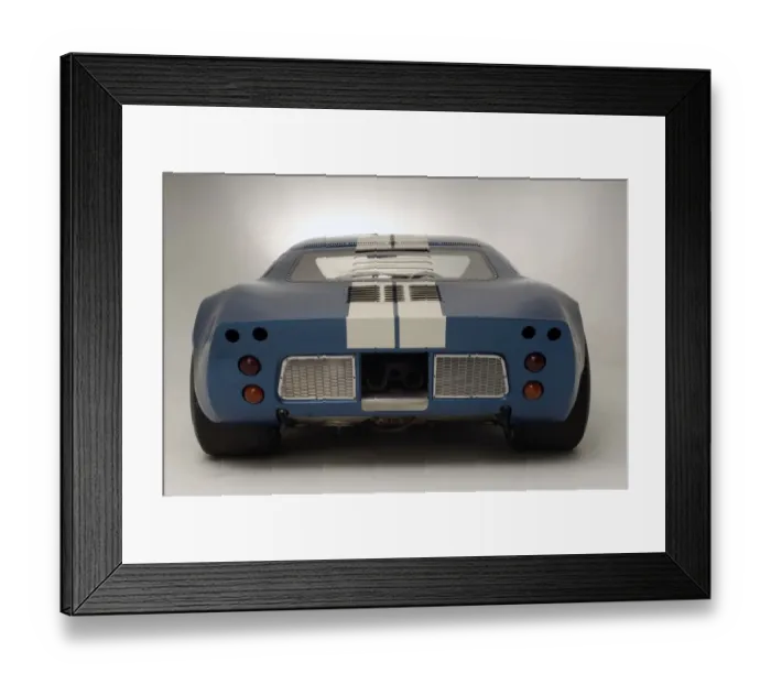 Framed Print : Ford GT40 Daytona