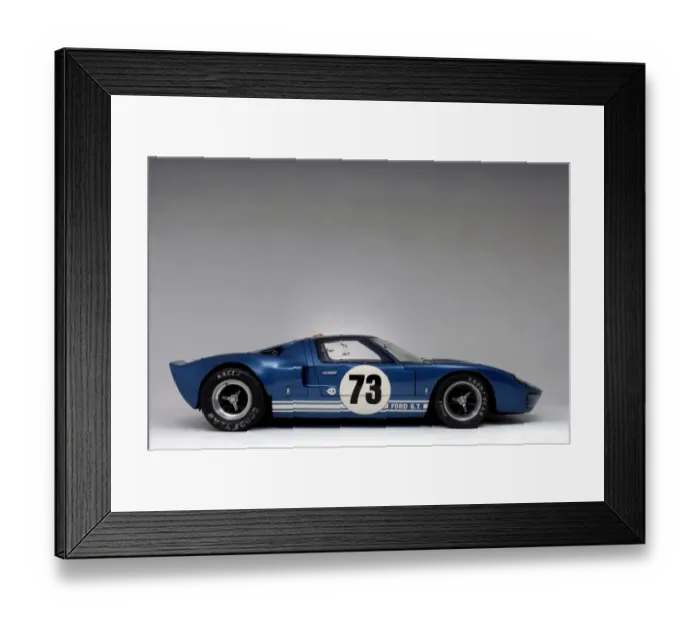 Framed Print : Ford GT40 Daytona