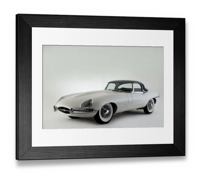 Framed Print : Jaguar E type 1961 Framed Print : Jaguar E type 1961