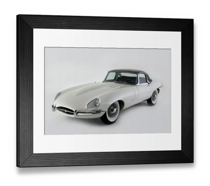 Framed Print : Jaguar E type 1961 Framed Print : Jaguar E type 1961
