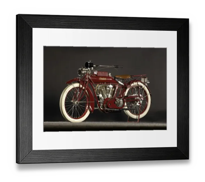 Framed Print : Indian big twin Framed Print : Indian big twin