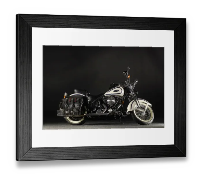 Framed Print : Harley Davidson Soft tail Springer 2005 Framed Print : Harley Davidson Soft tail Springer 2005