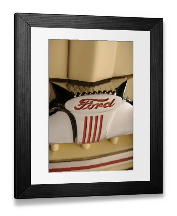 Framed Print : Ford woodie station