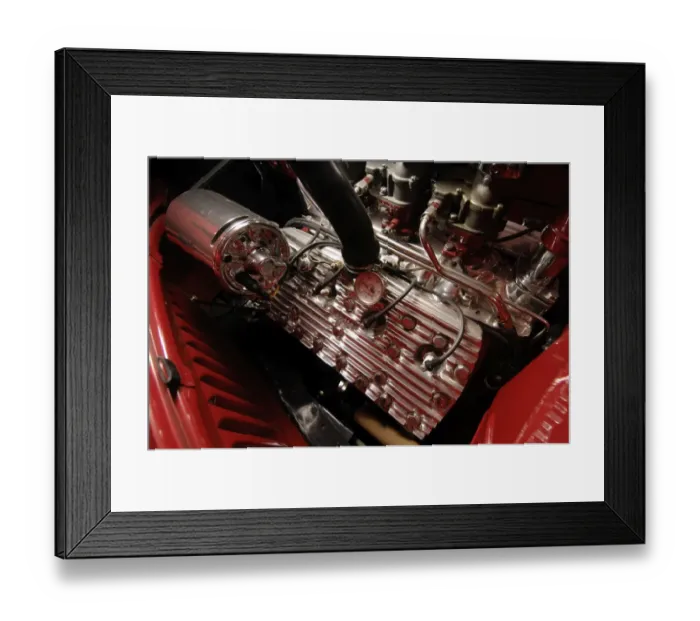 Framed Print : Ford Woodie 1937