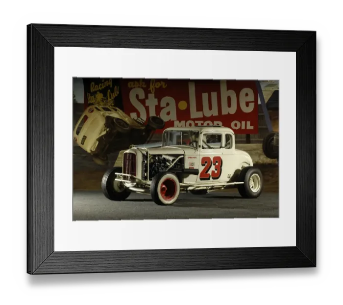 Framed Print : Ford short track, jalopy coupe 1932 Framed Print : Ford short track, jalopy coupe 1932