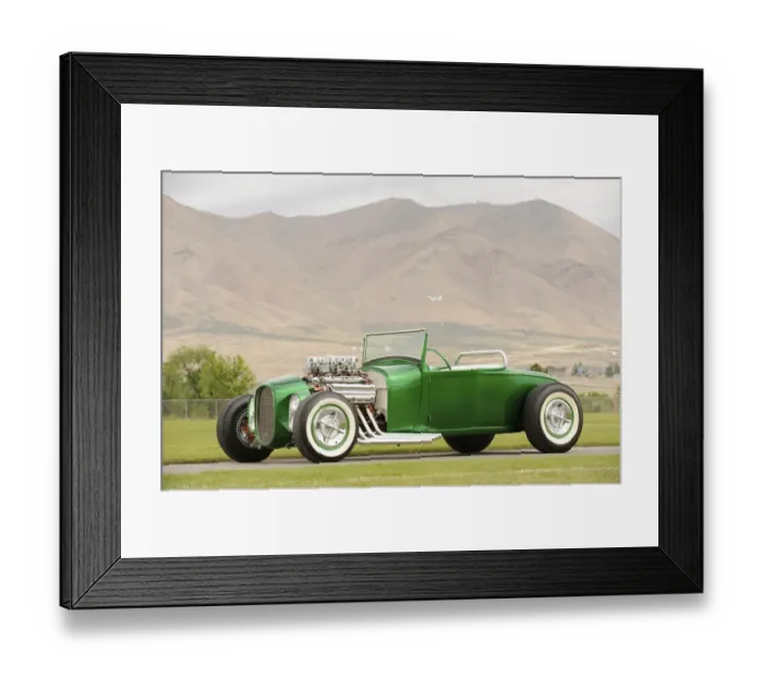Framed Print : Ford roadster custom Framed Print : Ford roadster custom
