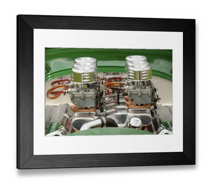 Framed Print : Ford roadster custom