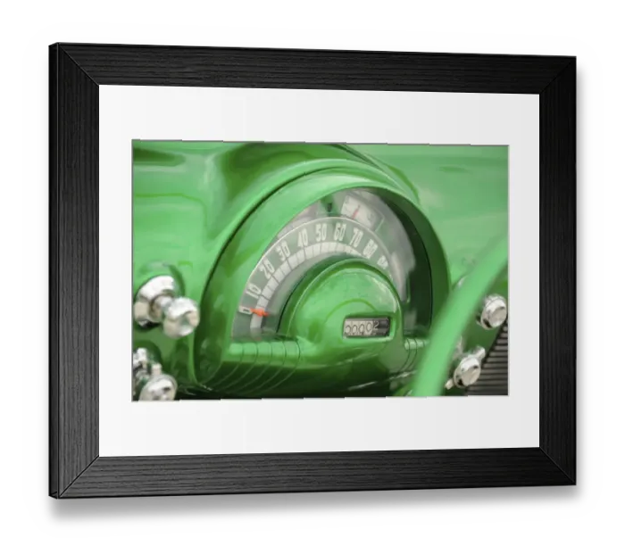Framed Print : Ford roadster custom