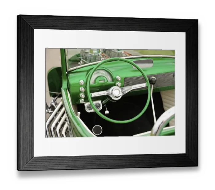 Framed Print : Ford roadster custom