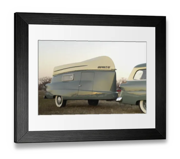 Framed Print : Ford Ranch wagon