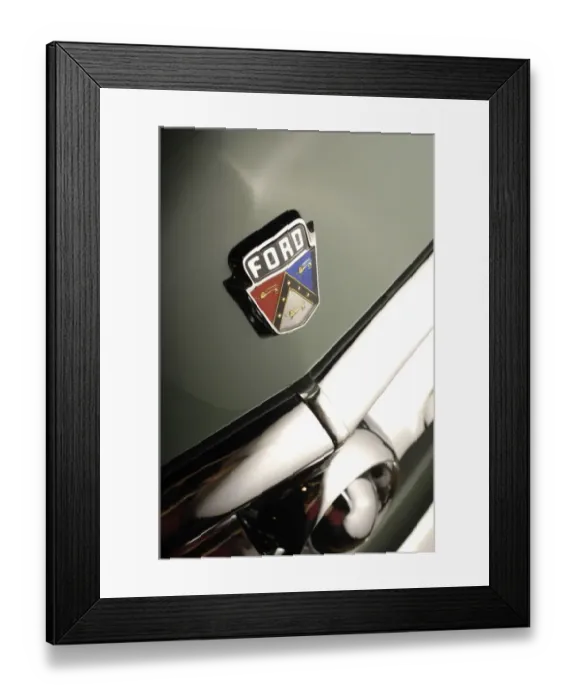 Framed Print : Ford Ranch wagon