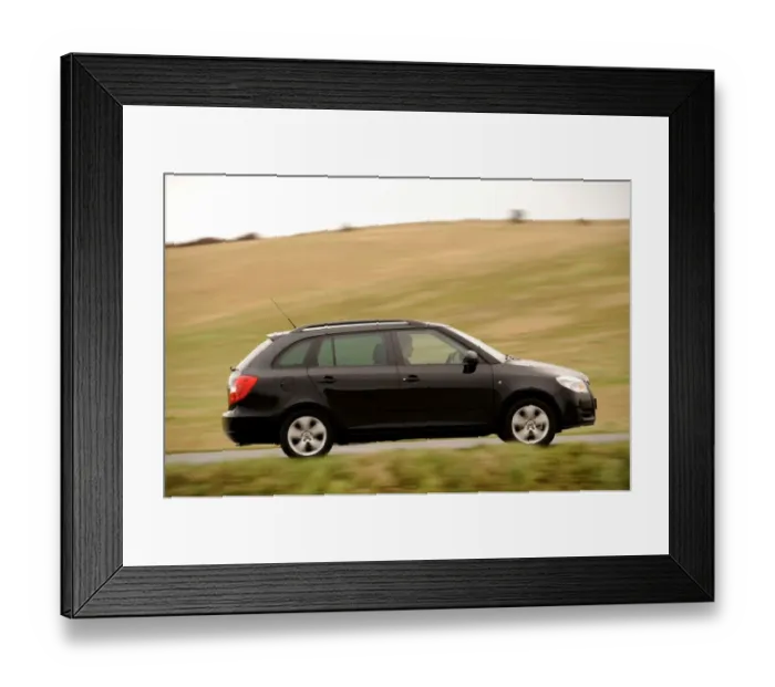 Framed Print : Skoda Fabia estate Framed Print : Skoda Fabia estate