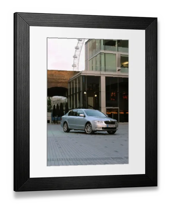 Framed Print : Skoda SUPERB 2008 Framed Print : Skoda SUPERB 2008