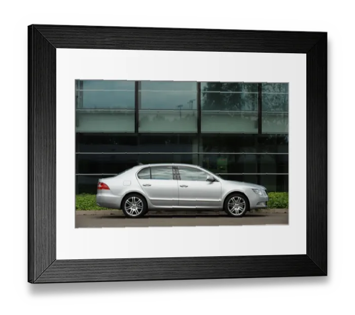 Framed Print : Skoda SUPERB 2008 Framed Print : Skoda SUPERB 2008