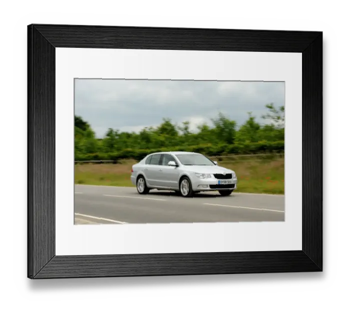 Framed Print : Skoda SUPERB 2008 Framed Print : Skoda SUPERB 2008
