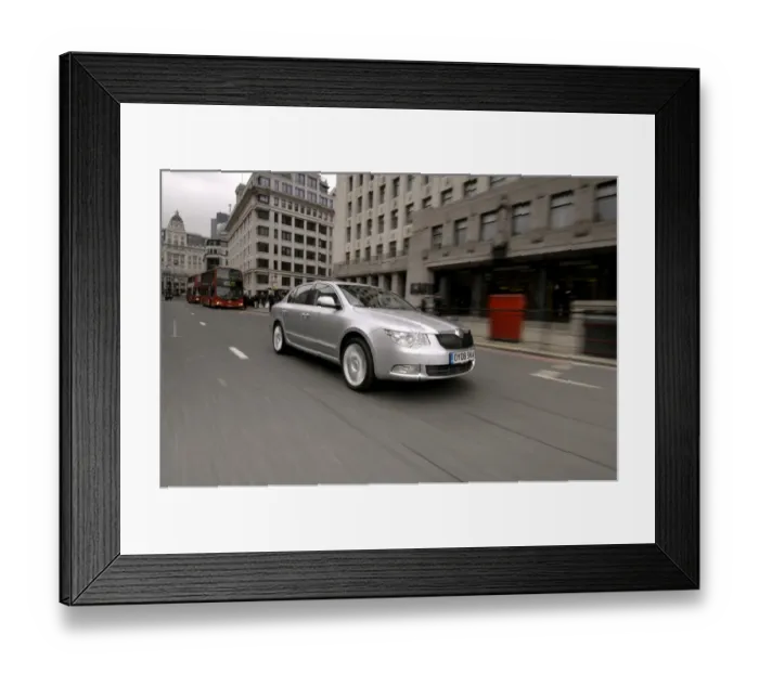 Framed Print : Skoda SUPERB 2008 Framed Print : Skoda SUPERB 2008