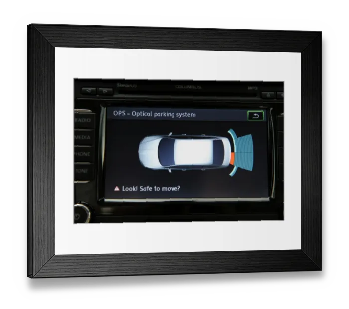 Framed Print : Skoda SUPERB 2008 Framed Print : Skoda SUPERB 2008