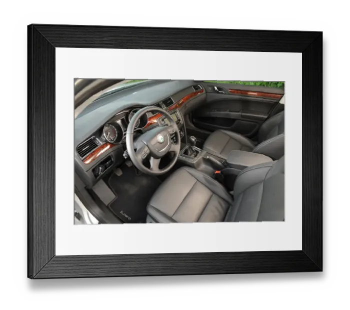 Framed Print : Skoda SUPERB 2008 Framed Print : Skoda SUPERB 2008