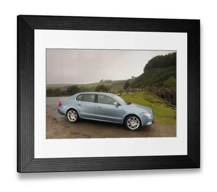 Framed Print : Skoda SUPERB 2008 Framed Print : Skoda SUPERB 2008