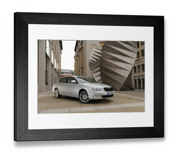 Framed Print : Skoda SUPERB 2008 Framed Print : Skoda SUPERB 2008