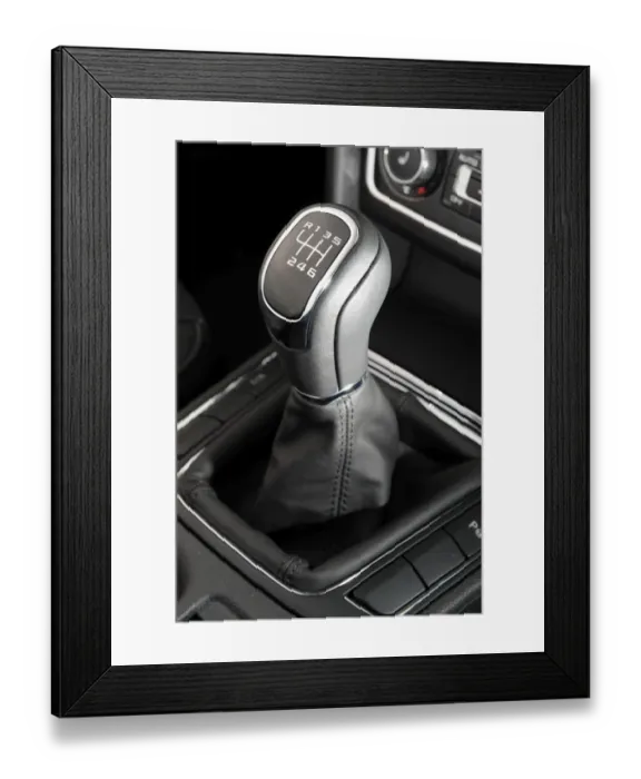 Framed Print : Skoda SUPERB 2008