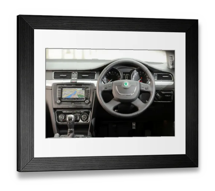 Framed Print : Skoda SUPERB 2008 Framed Print : Skoda SUPERB 2008