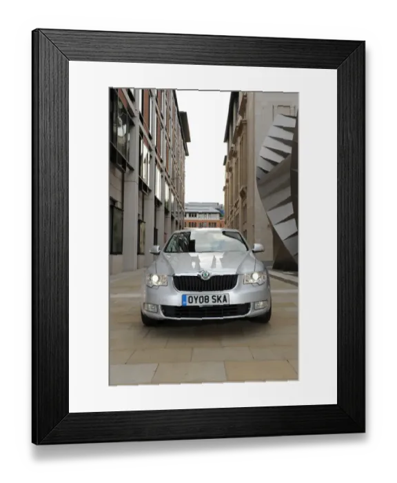 Framed Print : Skoda SUPERB 2008 Framed Print : Skoda SUPERB 2008