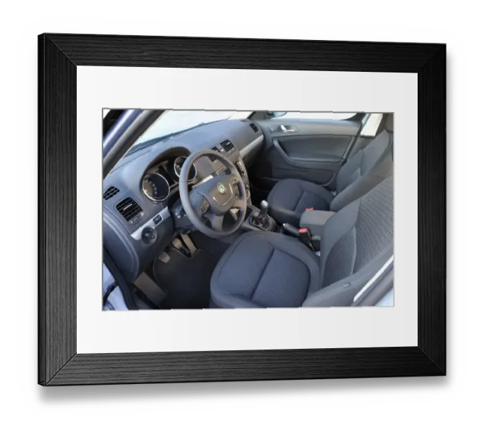 Framed Print : Skoda Yeti 2009