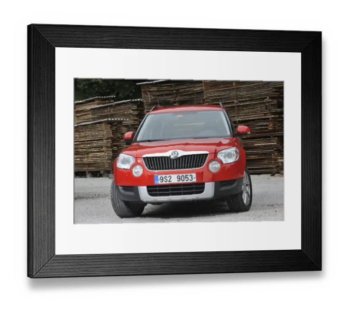 Framed Print : Skoda Yeti 2009 Framed Print : Skoda Yeti 2009