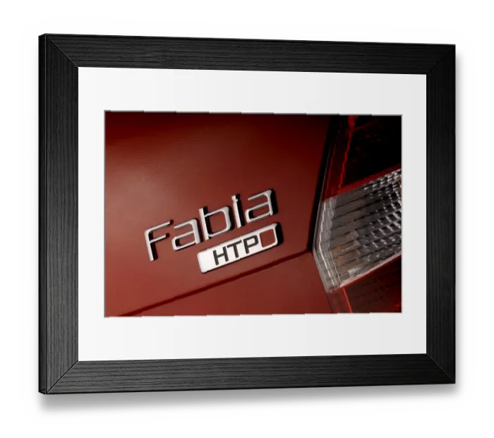Framed Print : Skoda fabia estate Framed Print : Skoda fabia estate