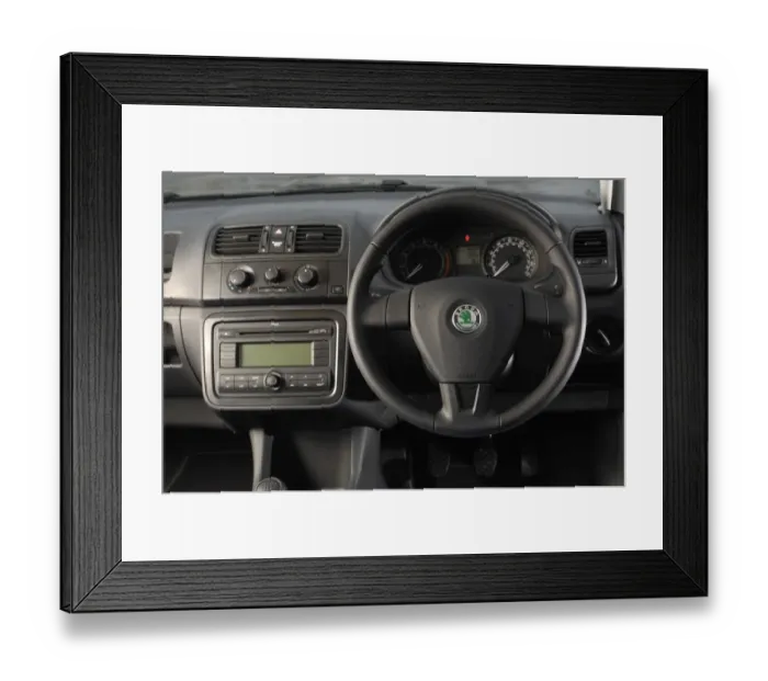Framed Print : Skoda fabia estate Framed Print : Skoda fabia estate