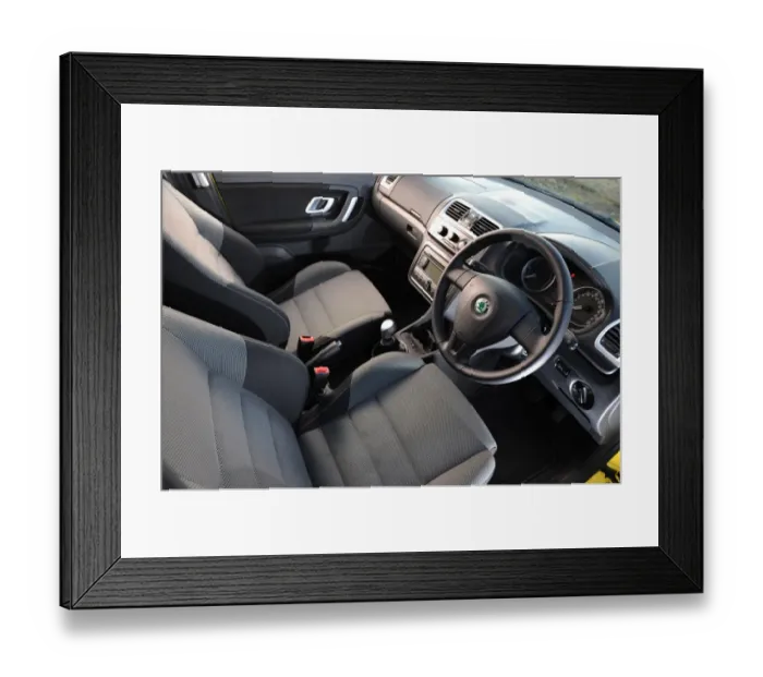 Framed Print : SKODA Fabia 2007 Framed Print : SKODA Fabia 2007