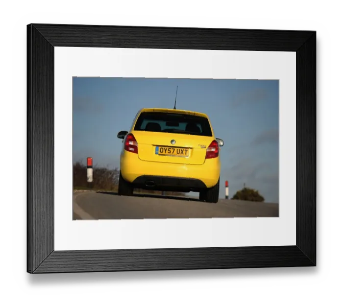 Framed Print : SKODA Fabia 2007 Framed Print : SKODA Fabia 2007