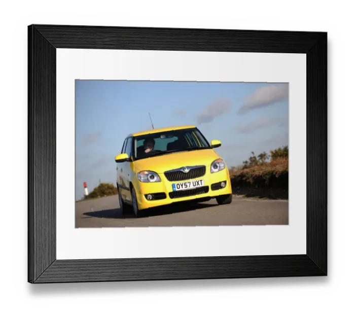 Framed Print : SKODA Fabia 2007 Framed Print : SKODA Fabia 2007