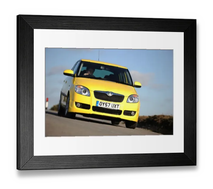 Framed Print : SKODA Fabia 2007 Framed Print : SKODA Fabia 2007