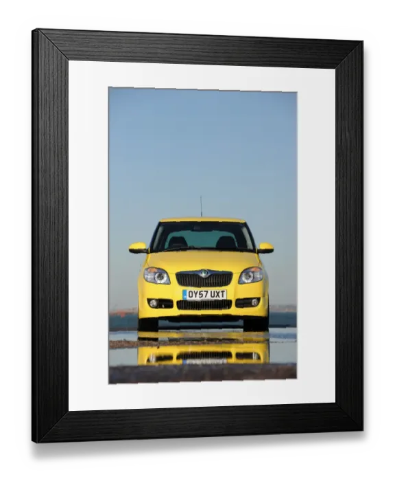 Framed Print : SKODA Fabia 2007 Framed Print : SKODA Fabia 2007