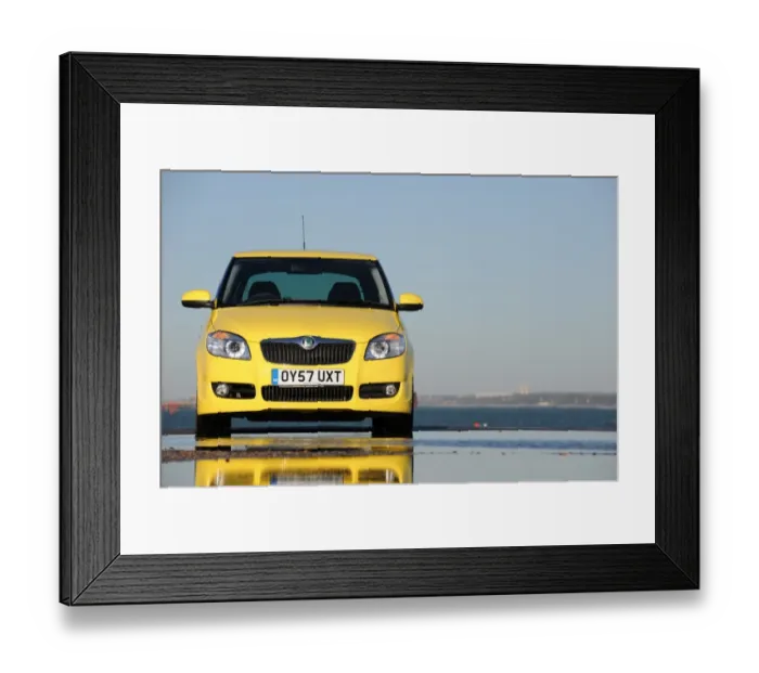 Framed Print : SKODA Fabia 2007 Framed Print : SKODA Fabia 2007