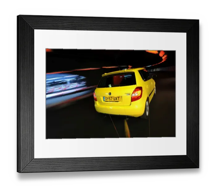 Framed Print : SKODA Fabia 2007 Framed Print : SKODA Fabia 2007