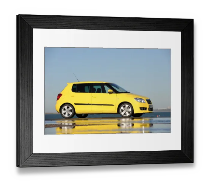 Framed Print : SKODA Fabia 2007 Framed Print : SKODA Fabia 2007