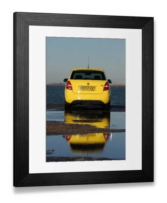 Framed Print : SKODA Fabia 2007 Framed Print : SKODA Fabia 2007