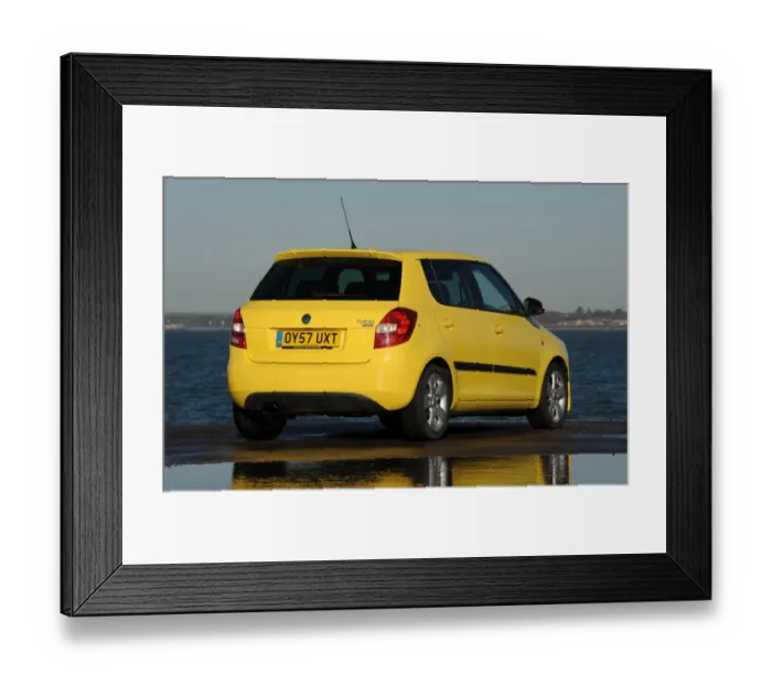 Framed Print : SKODA Fabia 2007