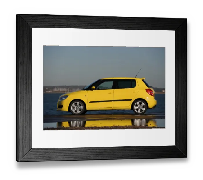 Framed Print : SKODA Fabia 2007 Framed Print : SKODA Fabia 2007