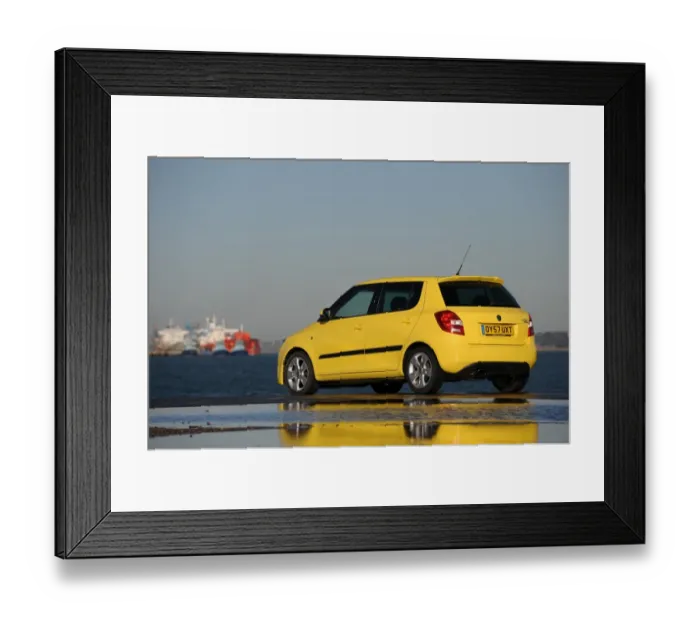 Framed Print : SKODA Fabia 2007 Framed Print : SKODA Fabia 2007